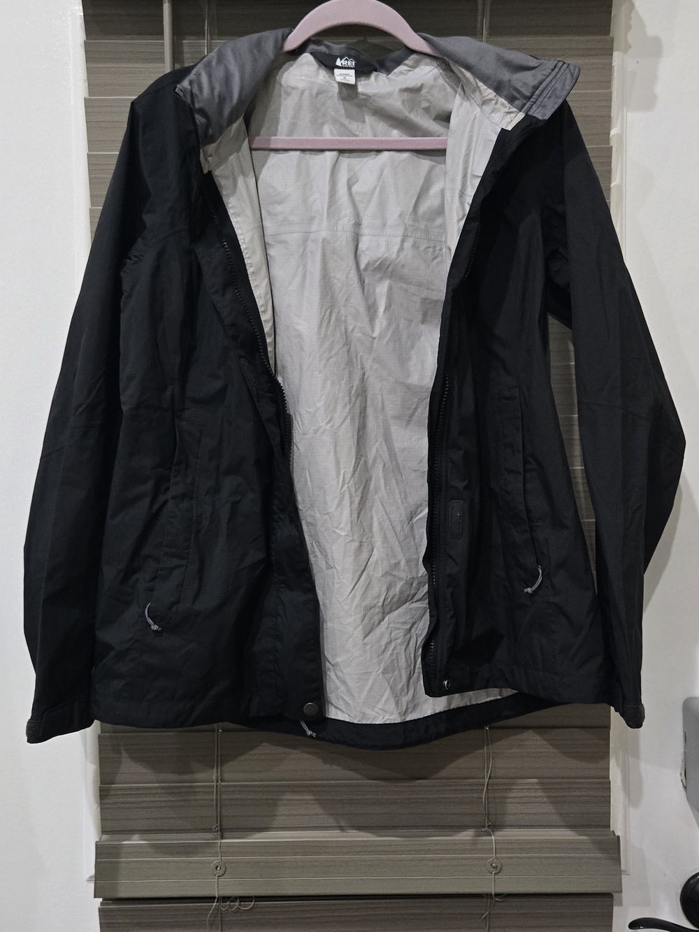 Men's Black Waterproof Jacket